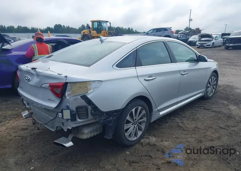 2015 Hyundai Sonata Sport from USA, damaged, VIN 5NPE34AFXFH195396